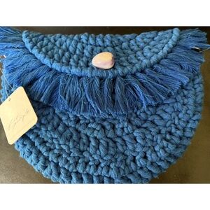 Free People Crochet Bag / Shell Detail NWT